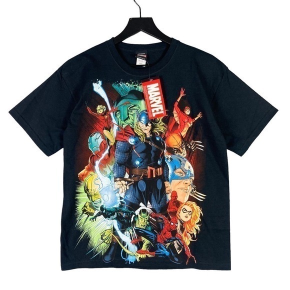 Vintage Marvel Mad Engine T-Shirt XS Rare Super Hero Graphic Superhero Comics - Picture 2 of 13